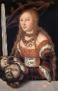 Lucas Cranach the Elder, Fudith with the head of Holofernes